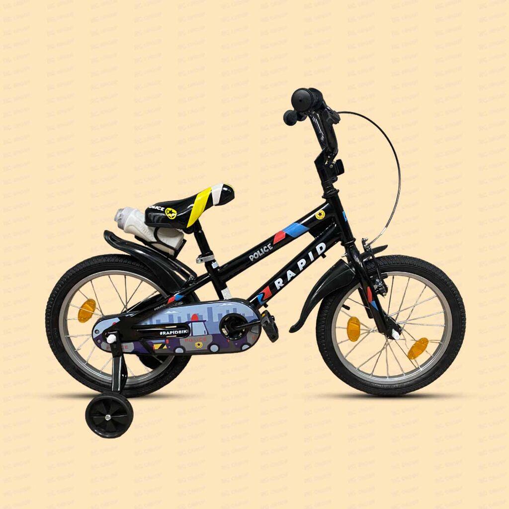 RAPID Велосипед 16 POLICE BLACK 25270