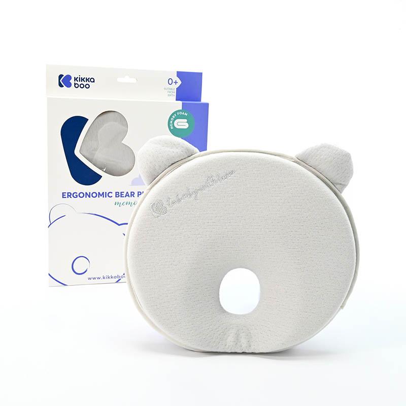 KIKKA BOO Перниче ергономско беар ернит сиво