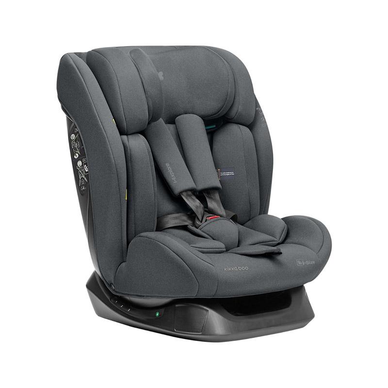 KIKKA BOO Седиште i-explore i-size темно сиво