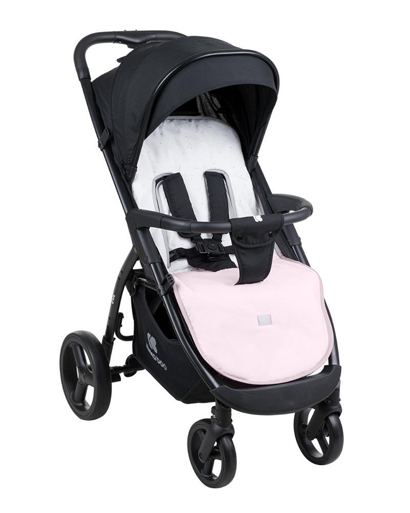 KIKKA BOO Подлога за количка dream big розева