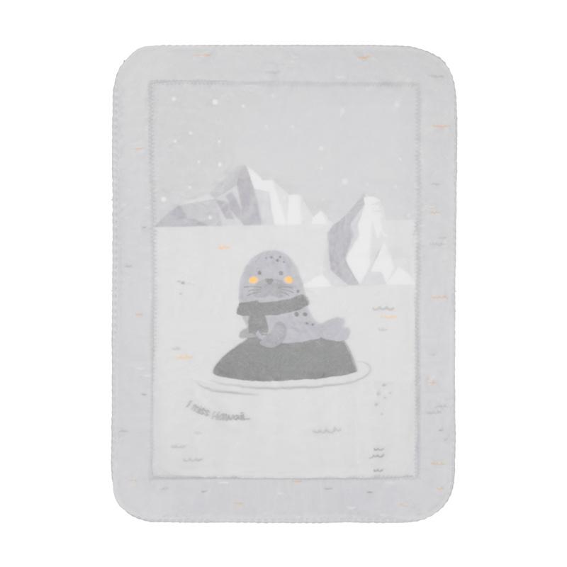 KIKKA BOO Ќебе seally me сиво 110/140цм