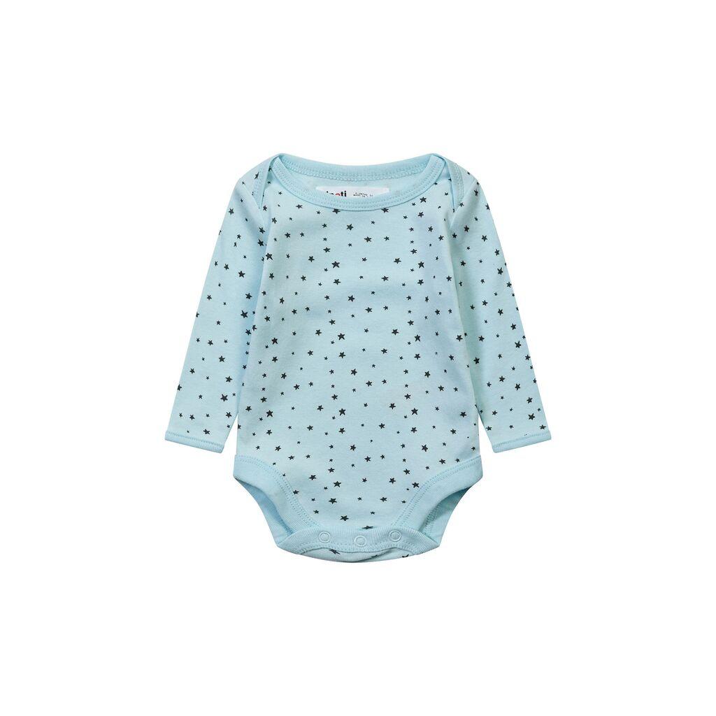 Minoti Боди со долг ракав Dots Blue