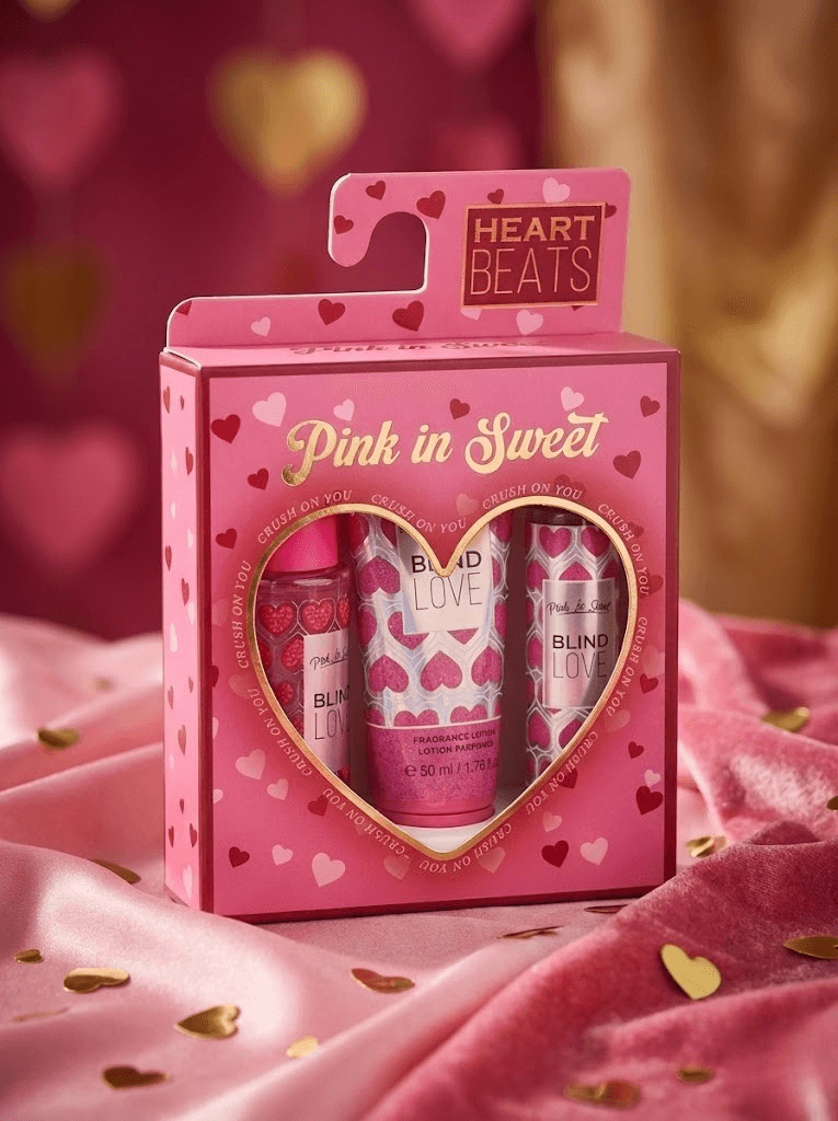 PINK IN SWEET Сет 3/1 HEART BEATS