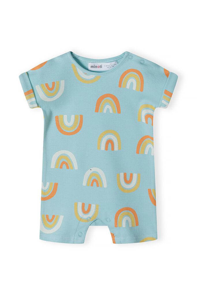 Minoti Кратки шпикозни Rainbow blue