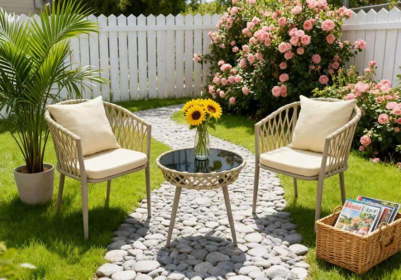 VERANO Сет Outdoor Premium TX-MT03 62×57×77 cm (Маса 53×53×54 cm)