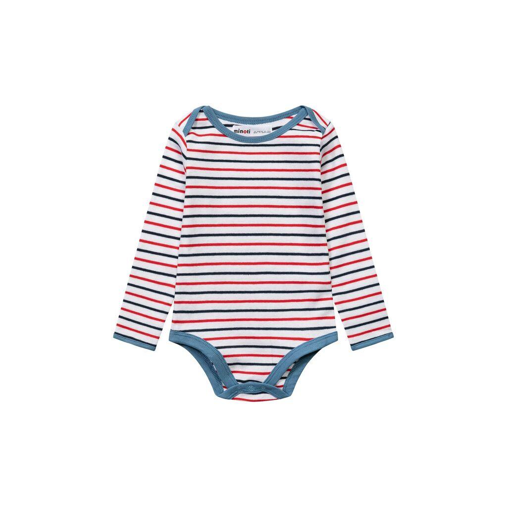 Minoti Боди со долг ракав Navy