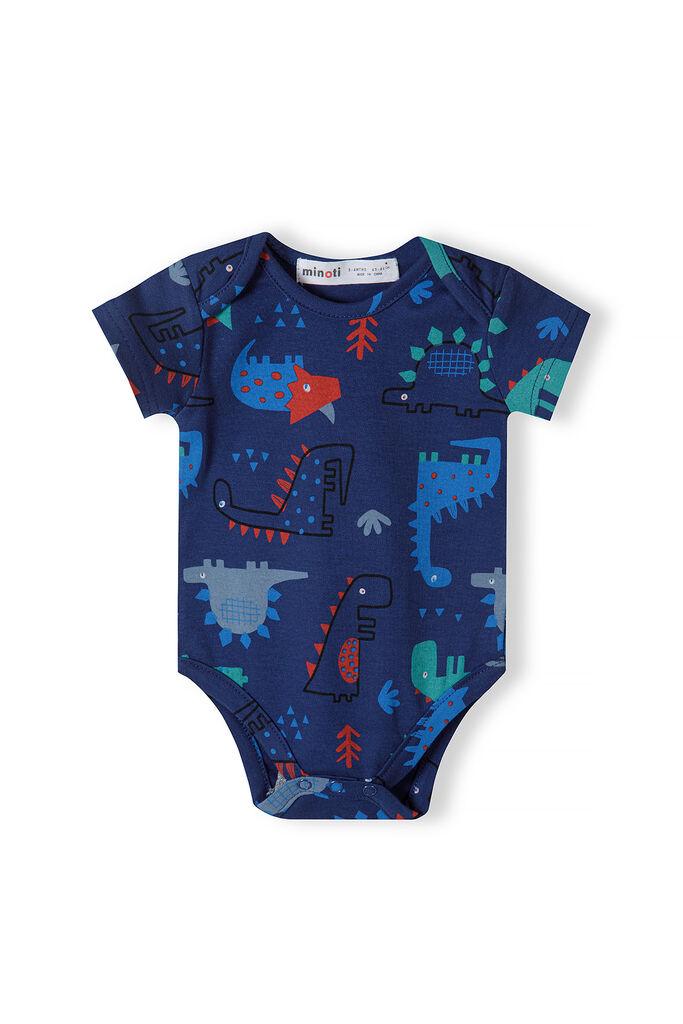 Minoti Боди Dino blue