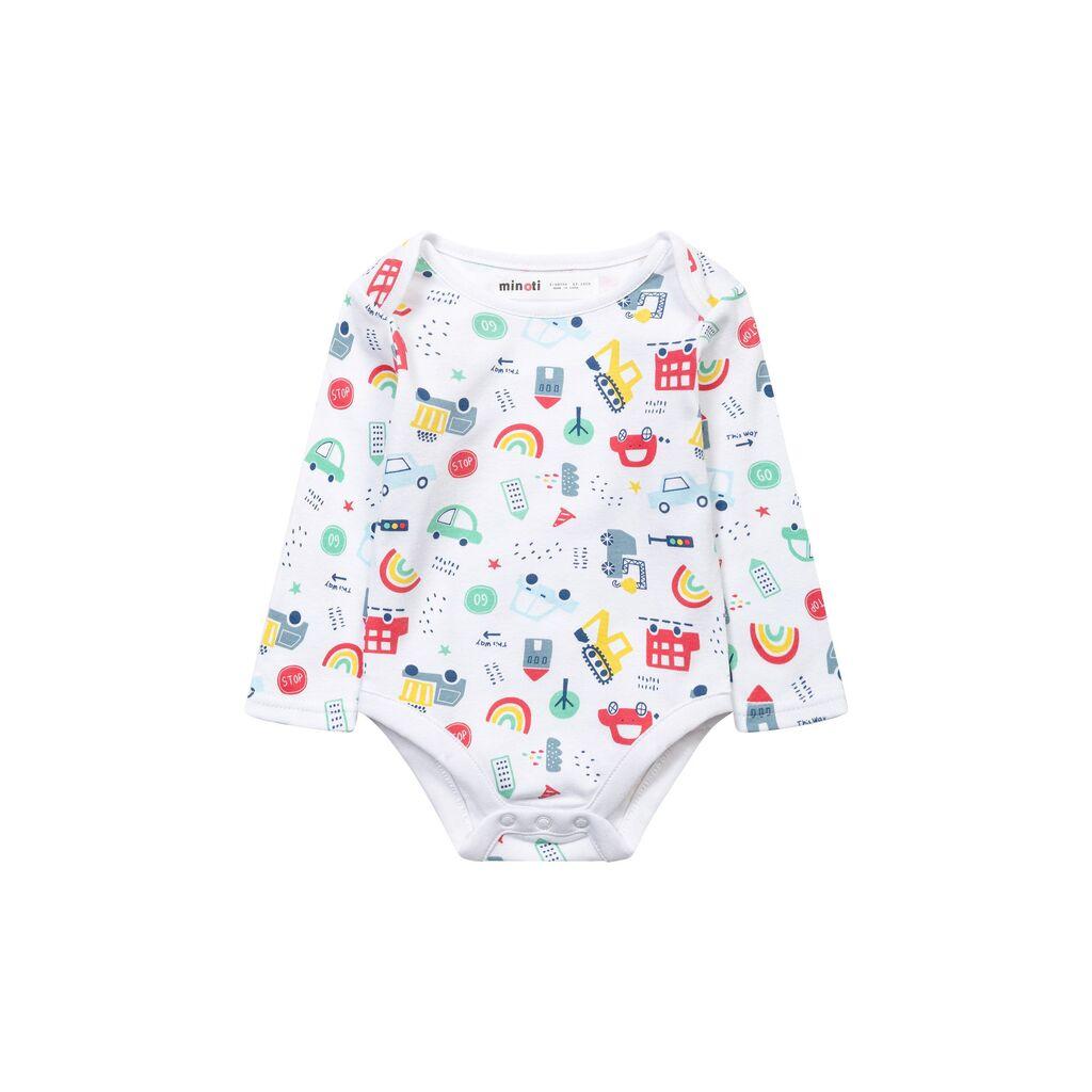 Minoti Боди со долг ракав Cars