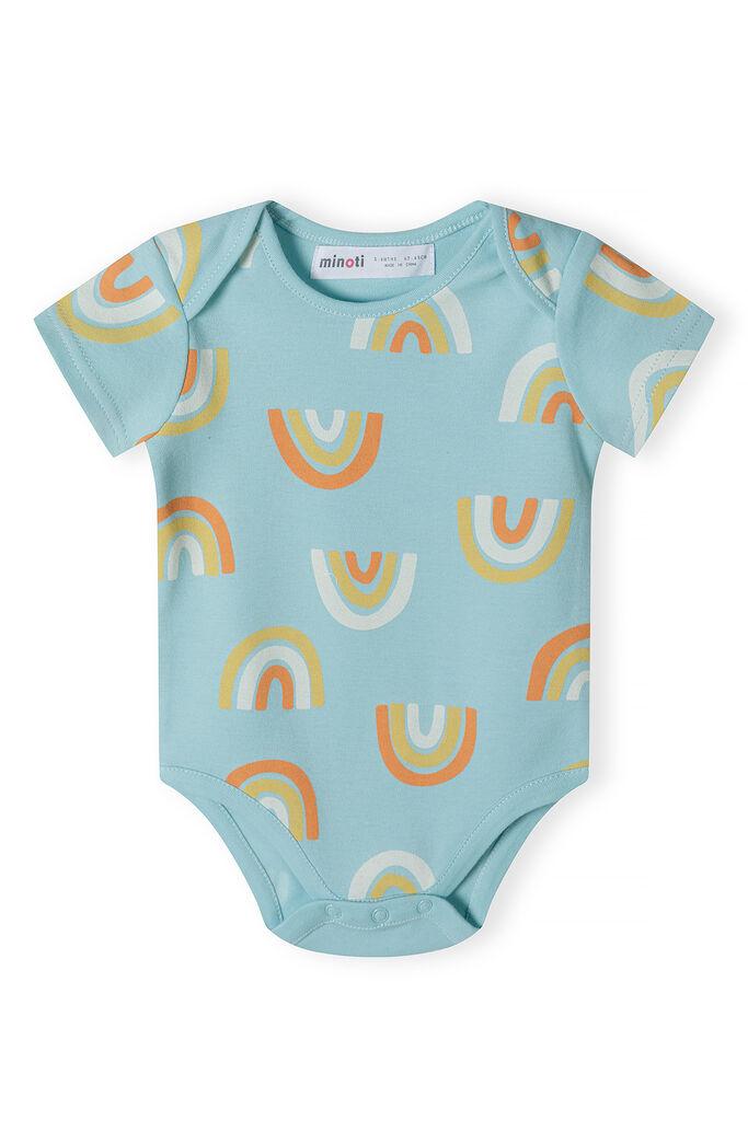 Minoti Боди Rainbow blue