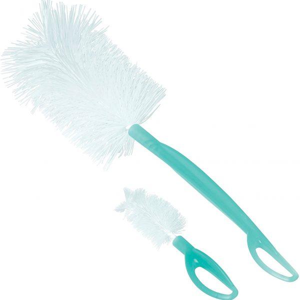 Bebeconfort Четка за шишиња со широк врат + четка за цуцли