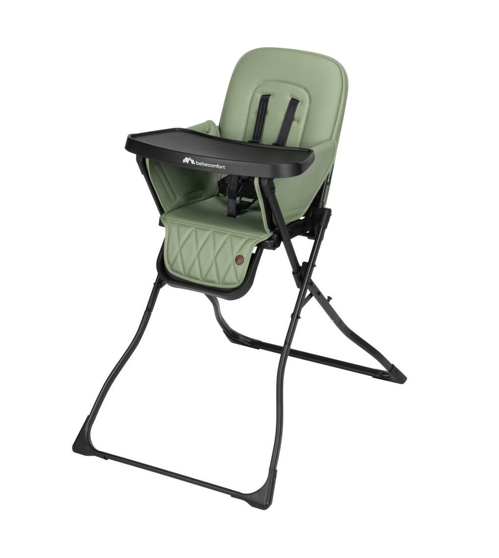 Bebe Confort Стол за хранење Mallow Baby High Chair Mineral зелено