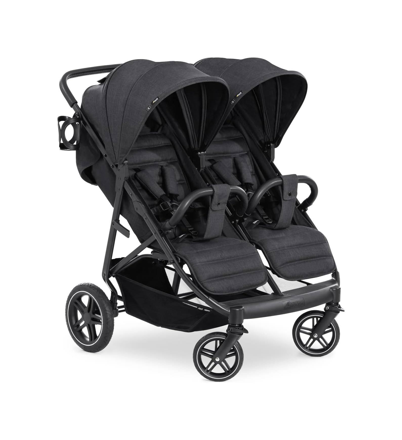 Hauck Количка за близнаци Hauck Uptown Duo црна