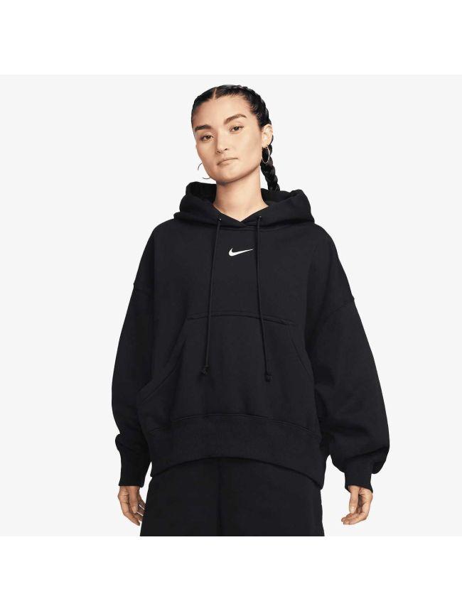 Женска дуксерка Nike NSW Phoenix Fleece OOS од DQ5858, црна