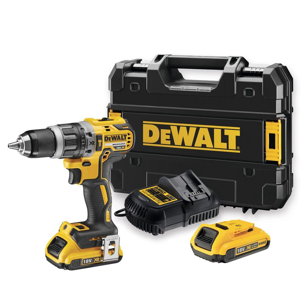 DEWALT Акумулаторска Вибрациона Дупчалка/Одвртувач DCD796D2-QW 18V 2Ah