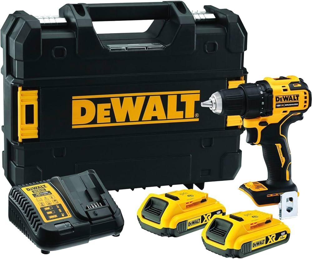 DEWALT Акумулаторска Дупчалка/Одвртувач DCD708D2T-QW 18V 2x2Ah Brushless TSTAK