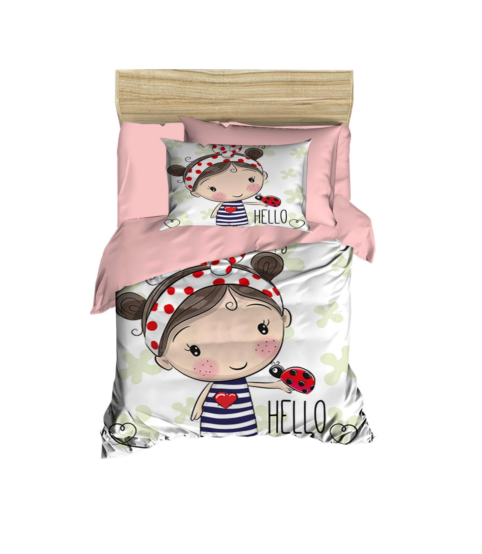 Бебешка постелнина Conceptum Hypnose PH142, 100x150cm, розова