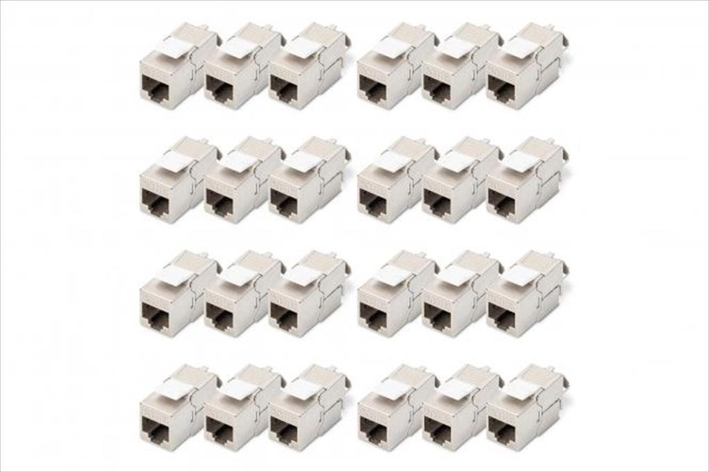 Digitus Нет модул Rj-45 Cat6A Keystone Jack, 360 Degree Shielded, Toolfree, Dn-93615-24