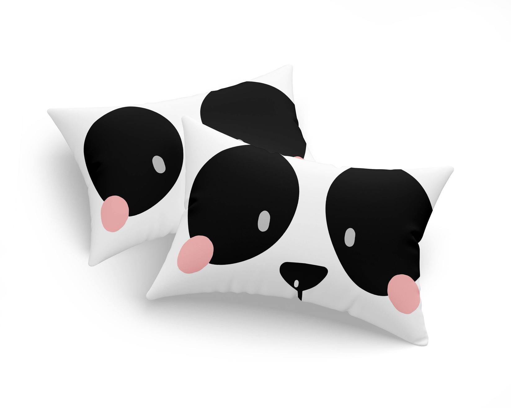 Комплет навлаки за перници L'essentiel Maison Panida, 50x70 cm, 2 парчиња, Бело