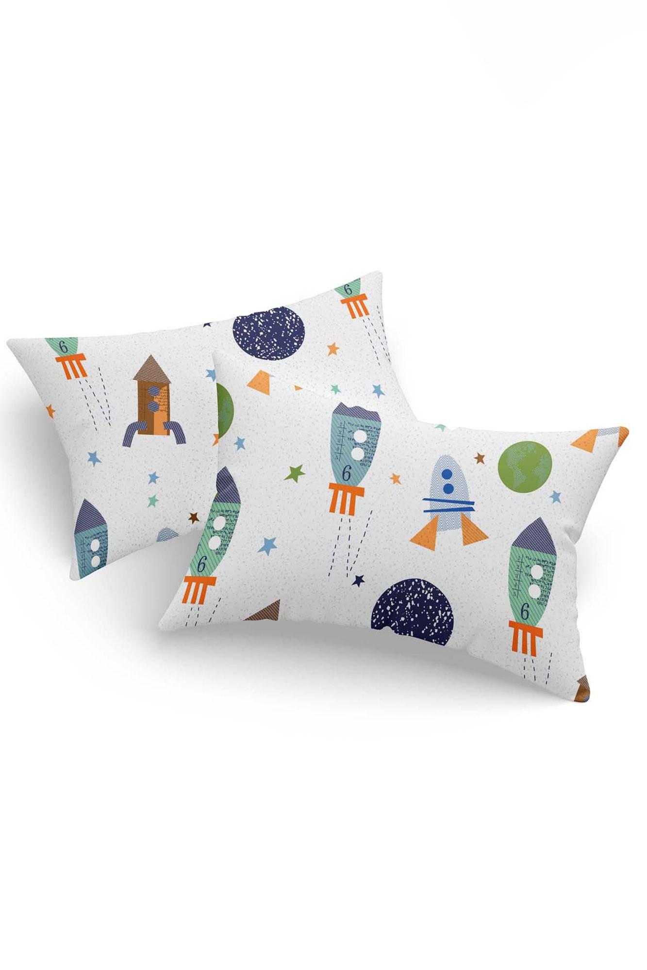 Комплет навлаки за перници L'essentiel Maison Spacex, 50x70cm, 2 парчиња шарени