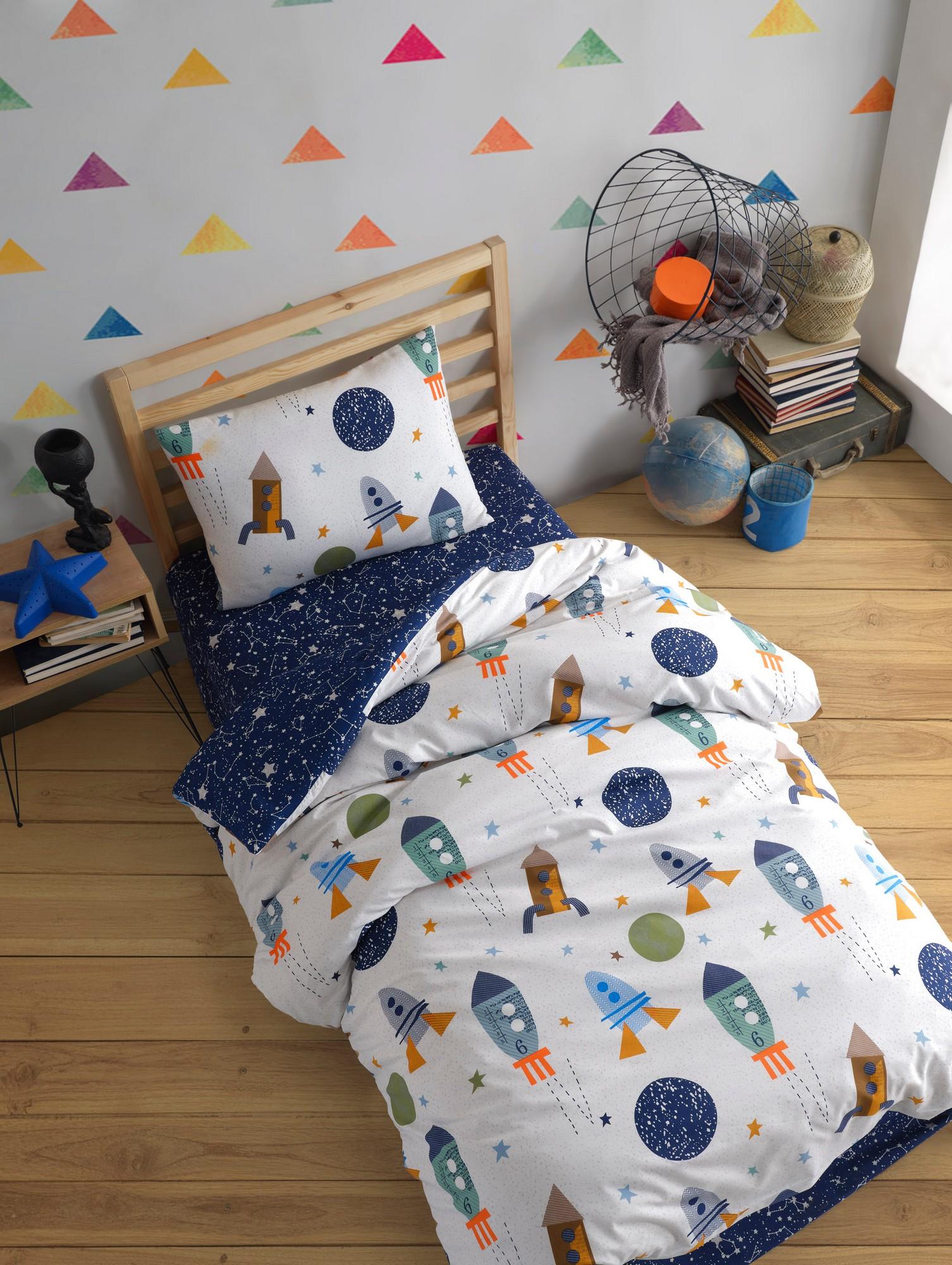 Комплет постелнина L'essentiel Maison SpaceX, 160x220cm, 160x240cm, Teget