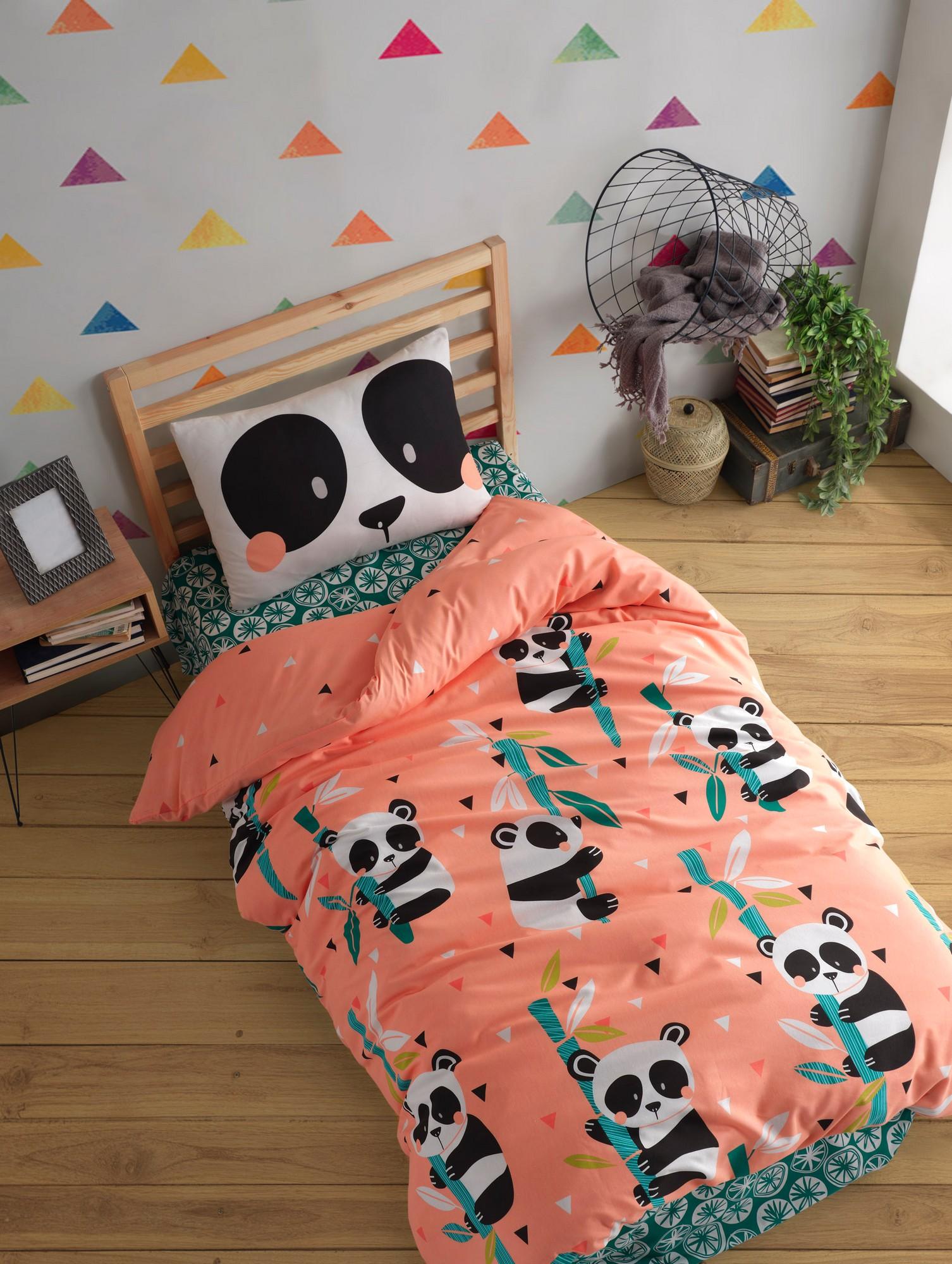 Комплет постелнина L'essentiel Maison Panida, 160x220cm, 160x240cm, портокалова