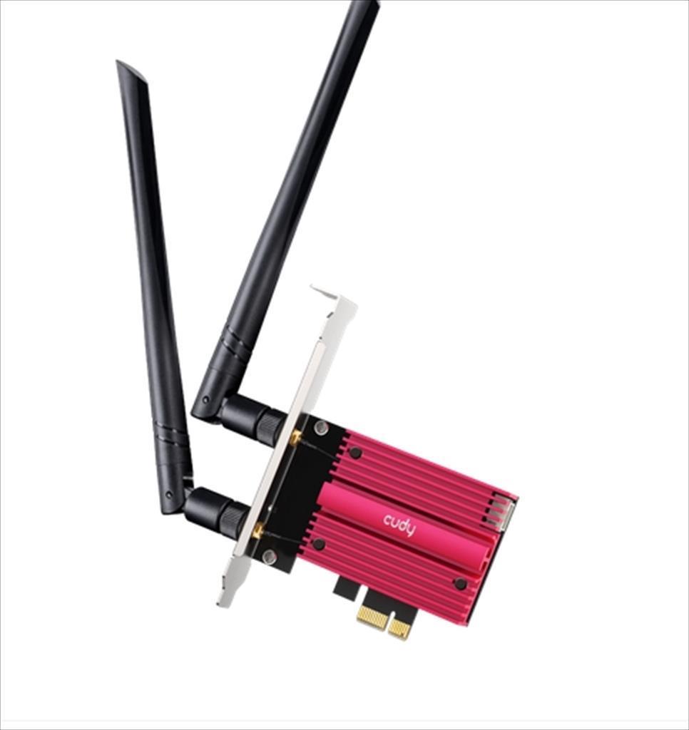 Cudy Безжична Мрежна Картичка Pci-E Be9300 Tri-Band Wifi 7, Bt 5.4, We9300