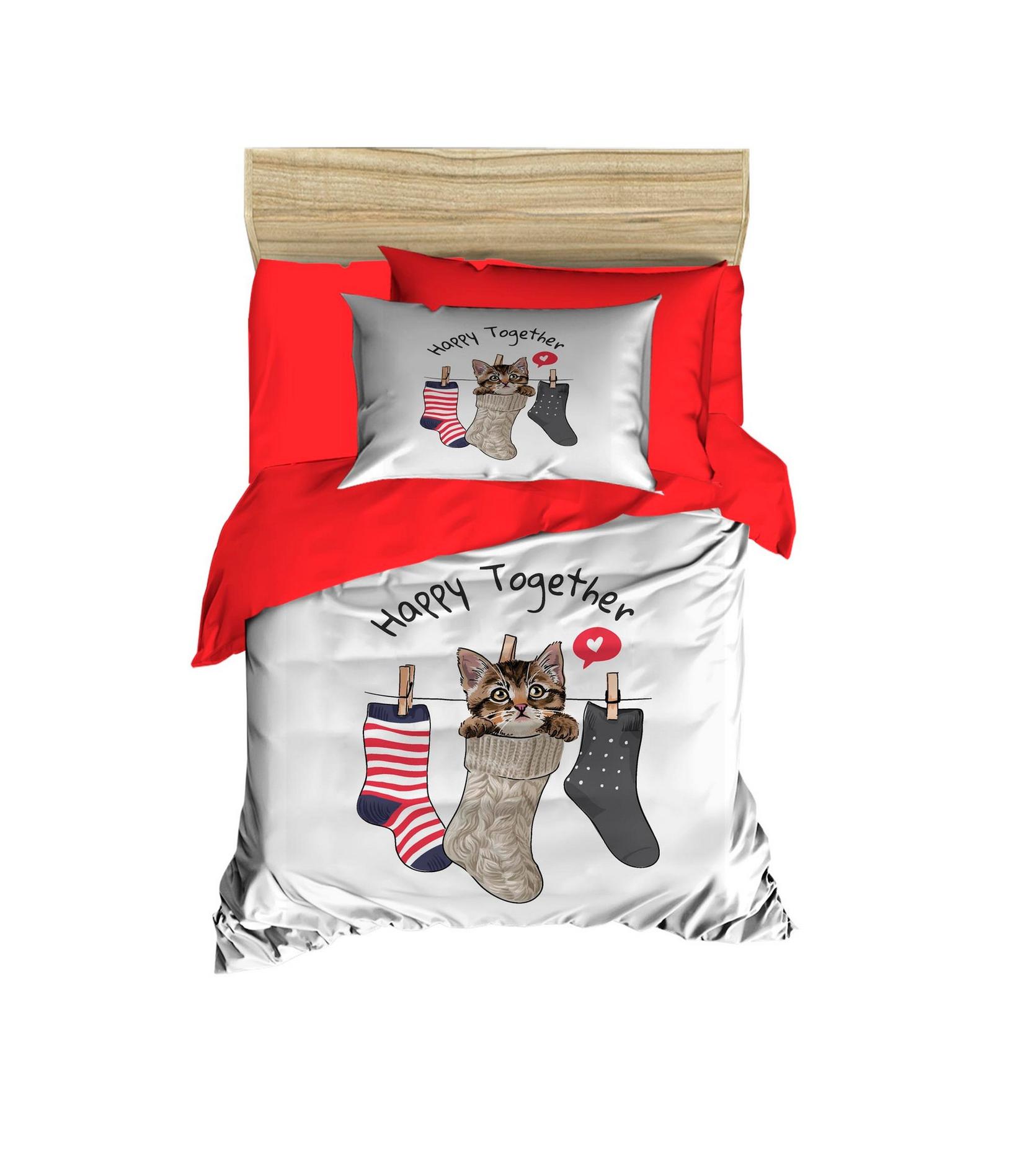 Бебешка постелнина Conceptum Hypnose PH193, 100x150cm, црвена