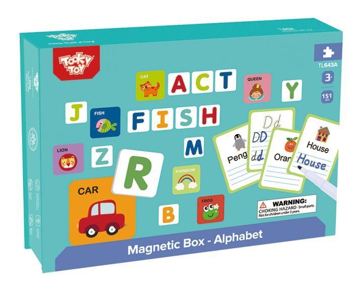 TOOKY TOY Магнетна Кутија Азбука TL643A
