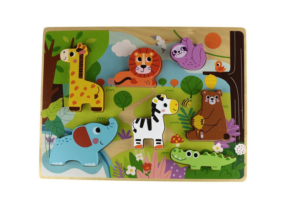 TOOKY TOY Chunky Puzzle Animals TH633