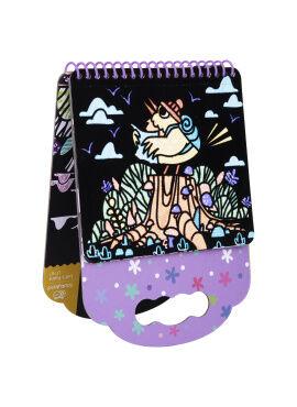 TOOKY TOY Velvet Coloring Kit Animals LT167