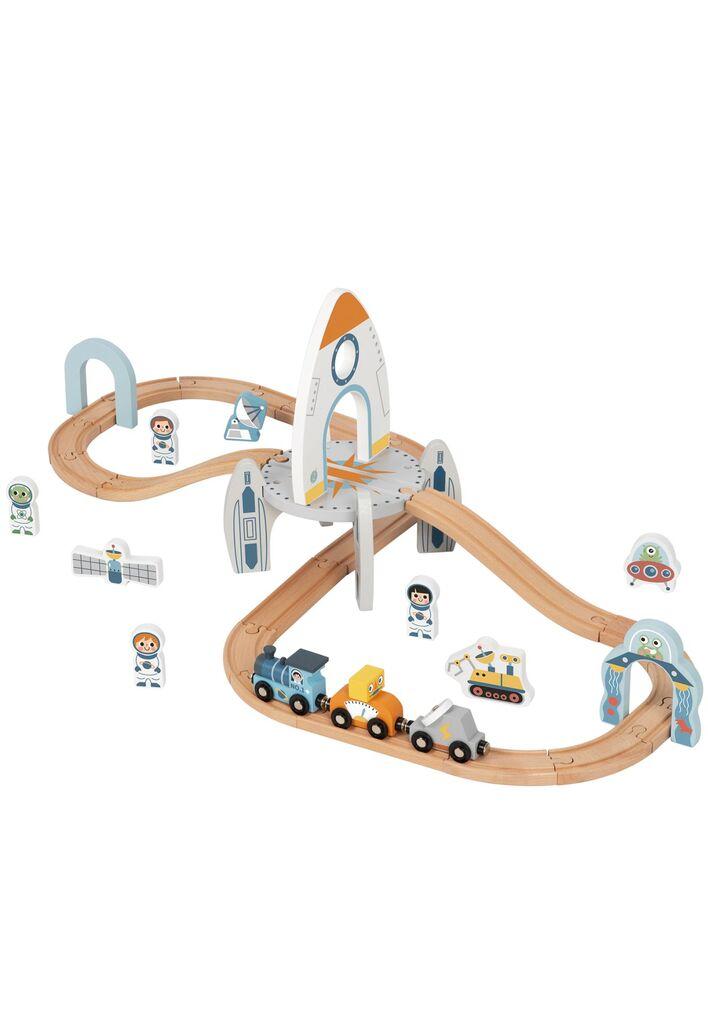 TOOKY TOY Space Station Train Set TJ796