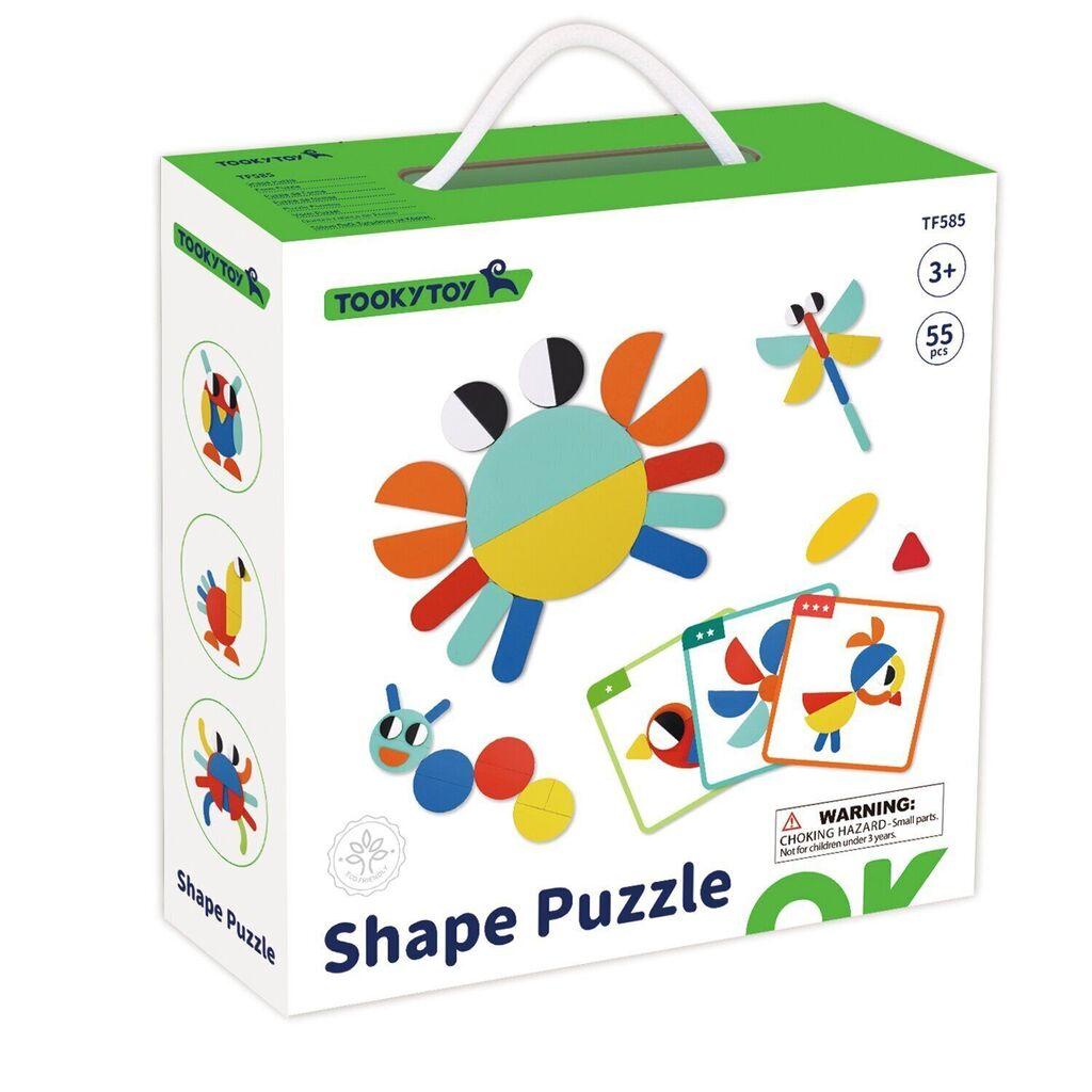 TOOKY TOY Shape Puzzle TF585