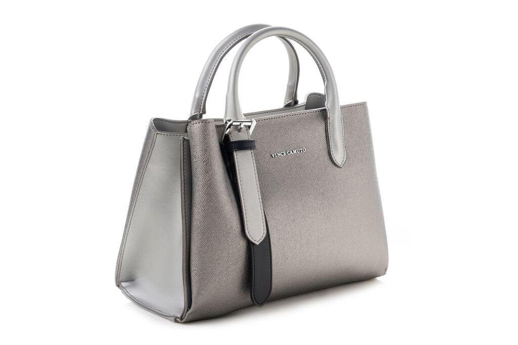 Женска чанта Vince Camuto Rome, сребрена боја