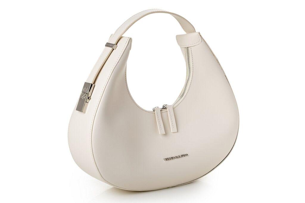 Женска чанта Винс Камуто Ривиера, крем боја