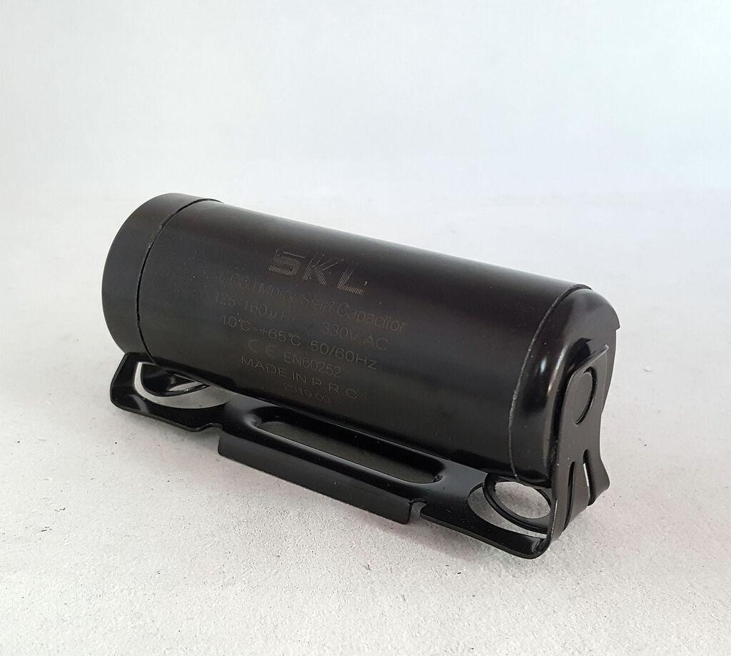 Alfa Electric Кондензатор 124–149µF стартен за електромотор 330V AC - Alfa Elektrik