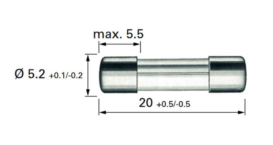 Alfa Electric ZKF 3.15A машки 5×20mm