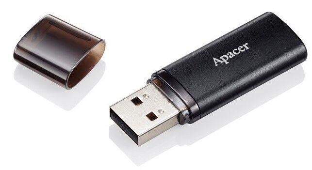 Apacer Флеш меморија 64GB USB 3.2, црна, AH25B USB стик