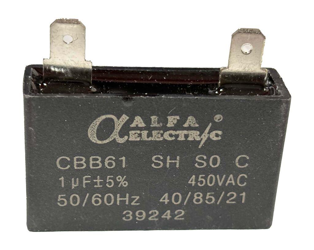 Alfa Electric Блок 1µF 450V AC правоаголен кондензатор