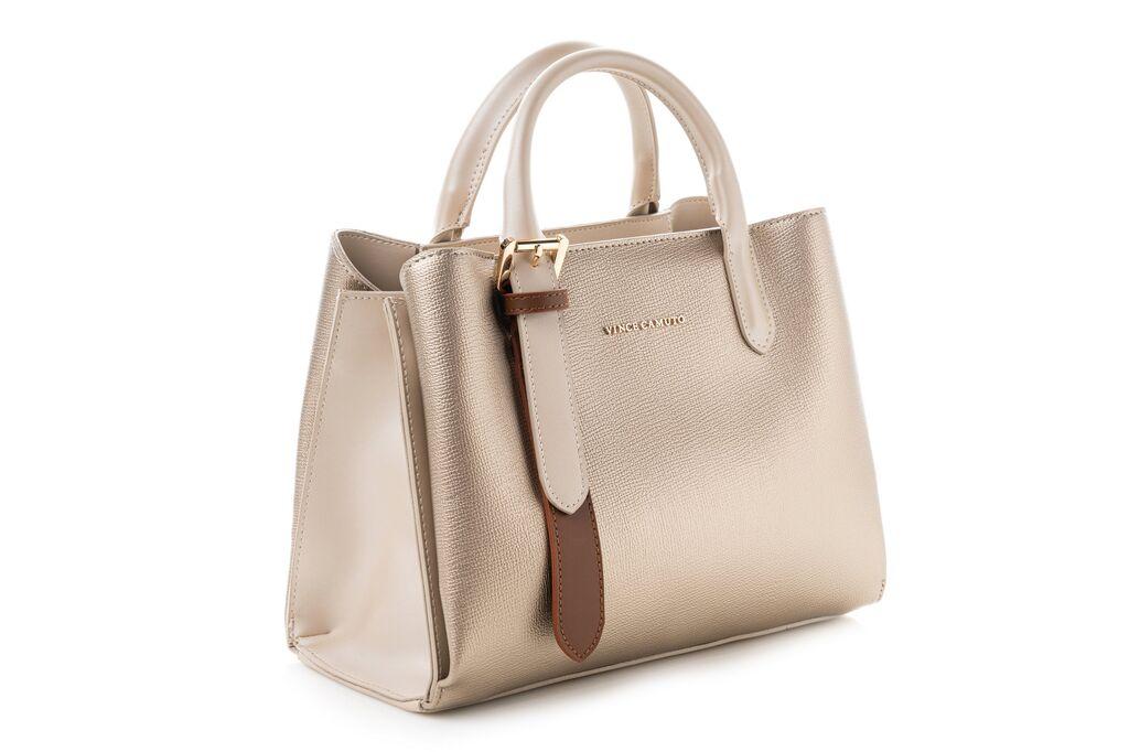 Женска чанта Vince Camuto Rome, златна боја