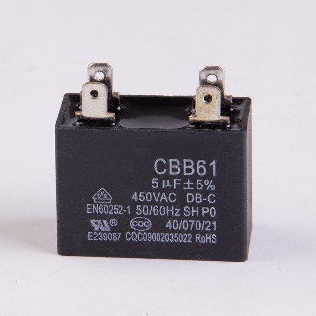 Alfa Electric Блок 5µF 450V AC правоаголен кондензатор