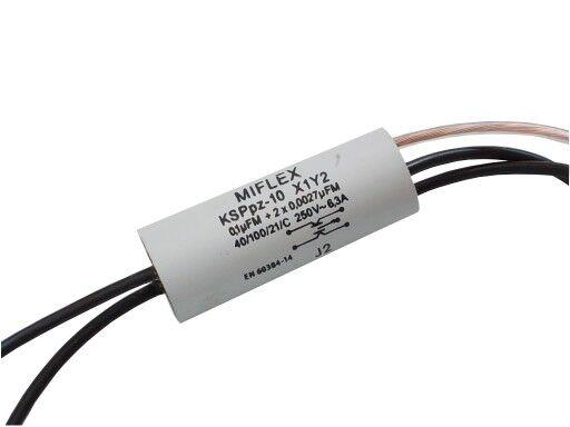 Alfa Electric Мрежен филтер 0.1µF ×2 + 2×2.05µF (2+3 изводи)