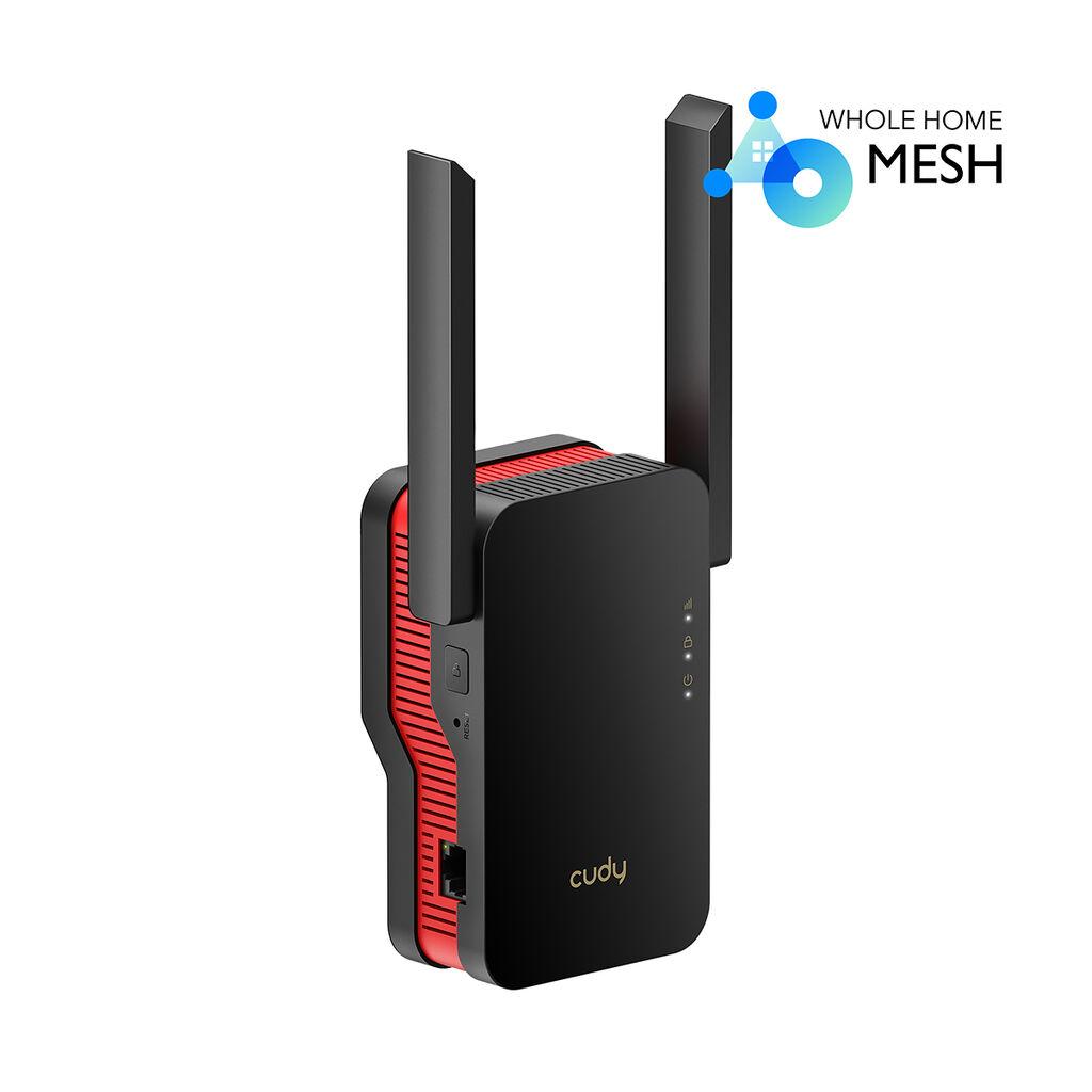 Cudy Wi-Fi 6 екстендер RE3000 до 3Gbps, 2.4+5GHz, 3во1 MESH