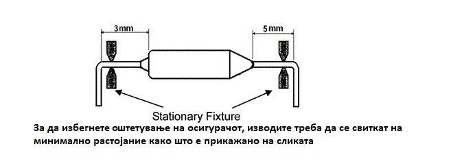 Alfa Electric Температурен осигурач 94°C 15A TSF094E-1 ТЗ-Д-094-15А