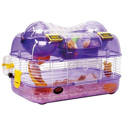 PanaMa Pet Кафез за Хрчак Зелен 43Х27Х29cm. - Панама Пет | Kafez Za Hrcak ZeLen | HaMSter Cage Green - PanaMa Pet