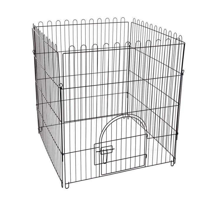 FoShan Ограда Метална за Миленици 84Х95cm. (4 Парчиња) - Фосхан | Ograda MetaLna Za MiLenici | MetaL Pet PLaypen (4 PaneLS) - FoShan