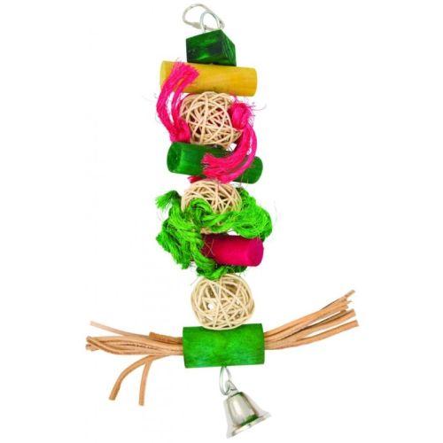 PanaMa Pet Играчка за Папагал-Јаже и Додатоци 28cm. - Панама Пет
