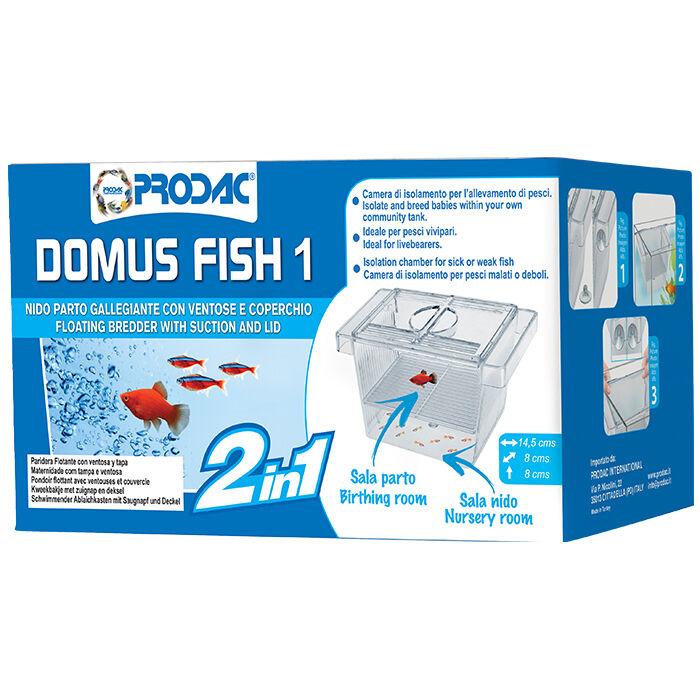Prodac Мрестилка за Риби Пвц 14.5Х8Х8cm.-Продак