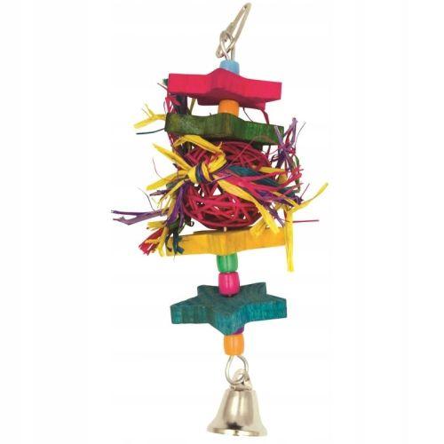 PanaMa Pet Играчка за Папагал-Јаже и Додатоци Звезди 22cm. - Панама Пет