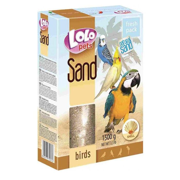 LoLo PetS Песок за Папагал Школки 1.5Кг. - Лоло Петс