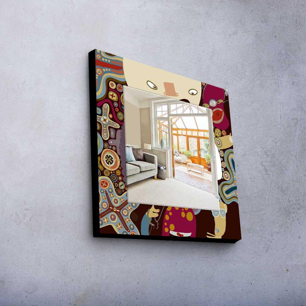 Огледало за dzид MA-003, 50x50 см